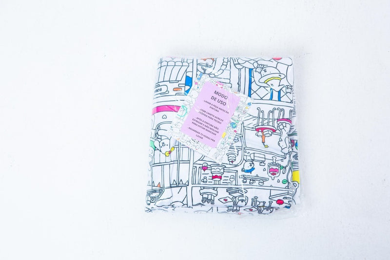 LENÇOL BRINCAR E DORMIR BOBBIE GOODS