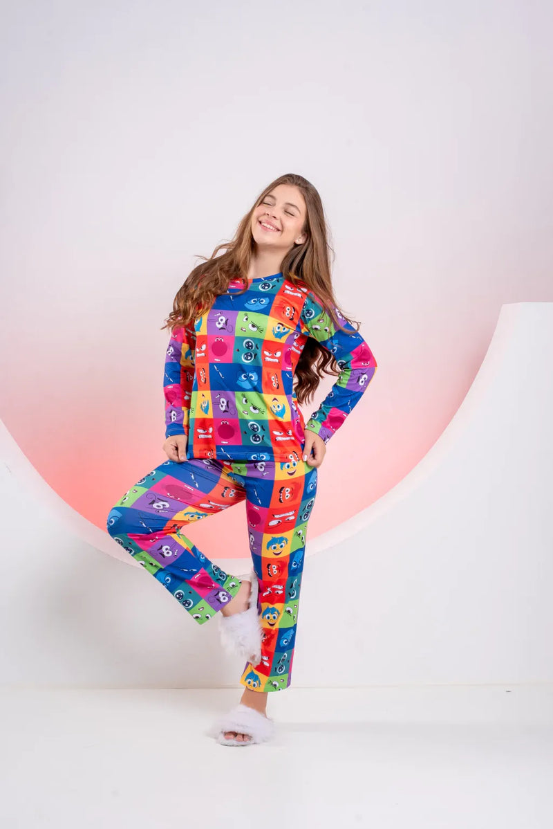 Pijama Longo Infantil Divertidamente
