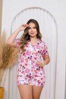Pijama Americano Curto Minnie