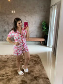 Pijama Americano Curto Minnie