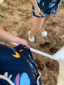 Pijama Americano Curto Stitch Noite