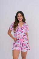 Pijama Americano Curto Minnie