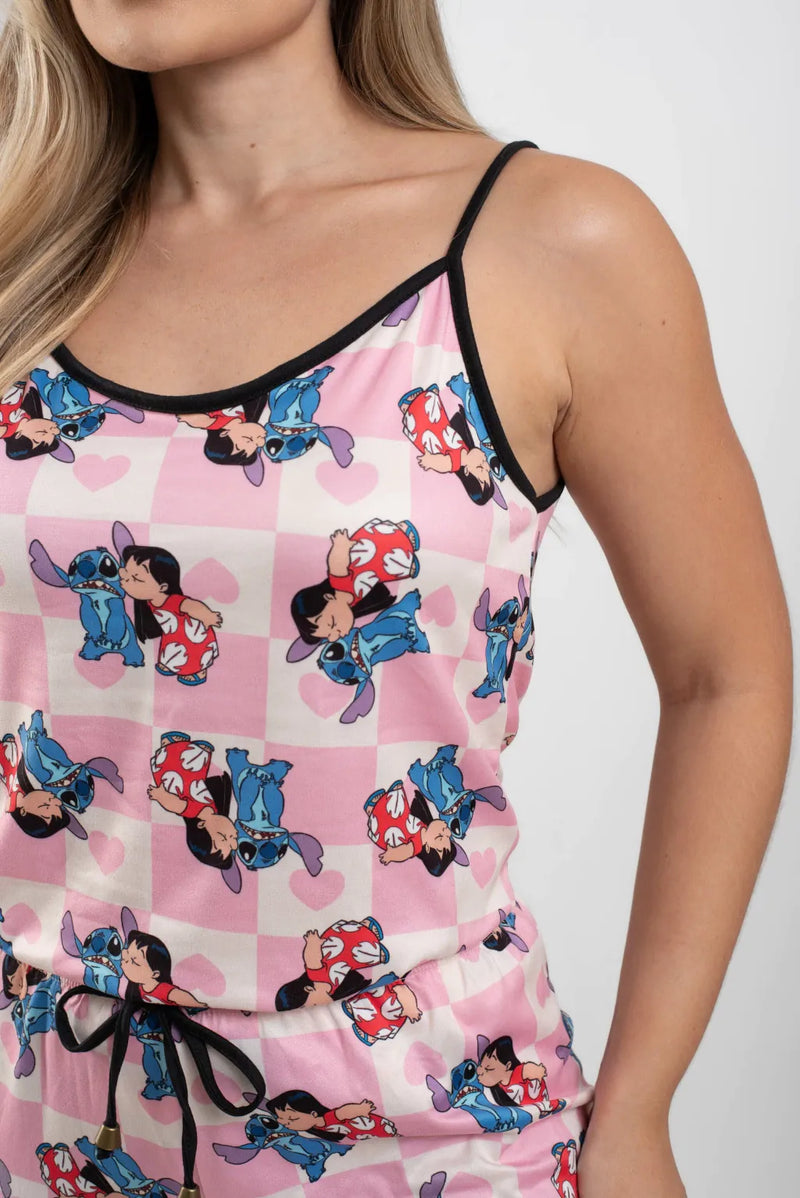 Baby Alcinha Lilo & Stitch Rosa