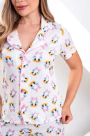 Pijama Americano Curto Margarida