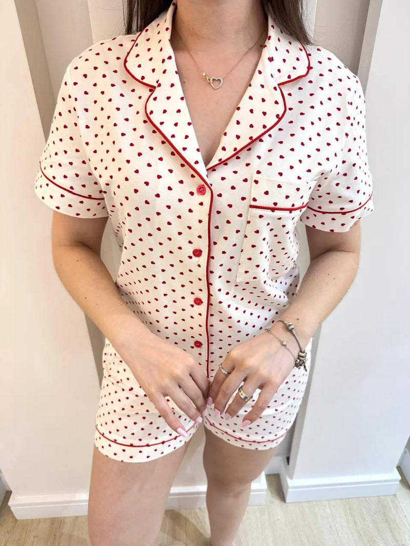 Pijama Americano Luxo Aconchego e Amor