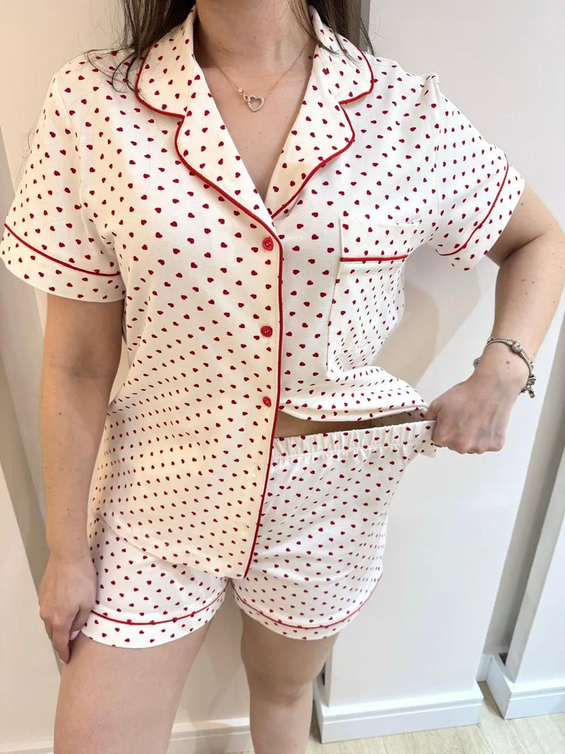 Pijama Americano Luxo Aconchego e Amor