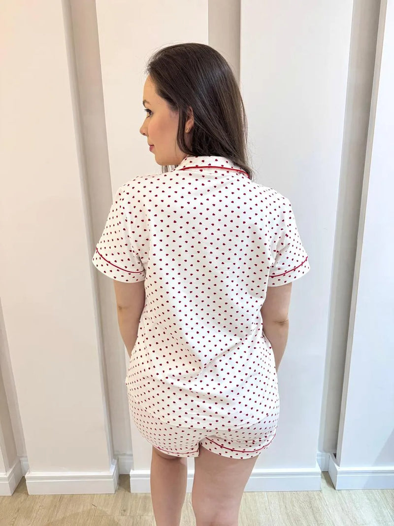 Pijama Americano Luxo Aconchego e Amor