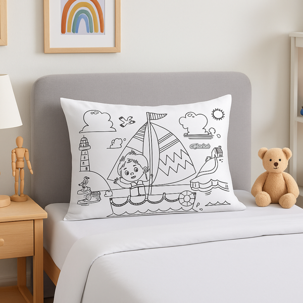 Fronha de Colorir - Menos telas na hora de dormir!