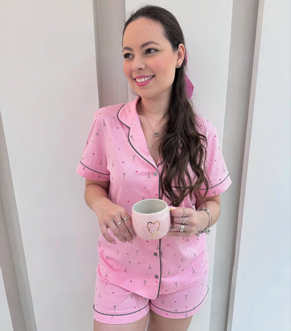 Pijama Americano Luxo France Paris